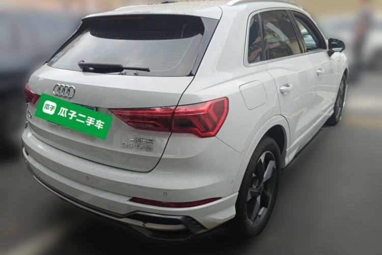 Used Audi Q3 2021 35 TFSI Fashion Dynamic Model Rear Right 45 Deg