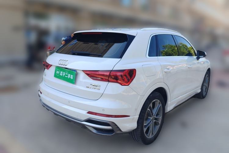 Used Audi Q3 2021 40 TFSI Fashion Dynamic Model Rear Right 45 Deg