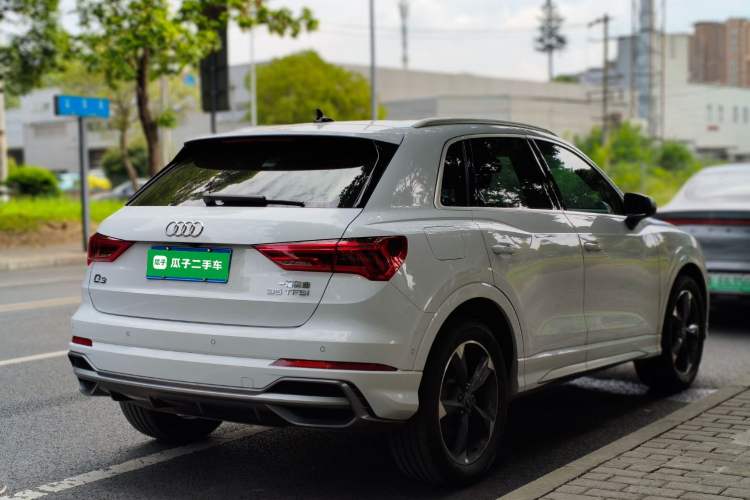Used Audi Q3 2021 35 TFSI Fashion Dynamic Model Rear Right 45 Deg