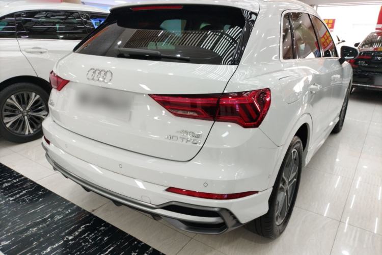 Used Audi Q3 2021 40 TFSI Fashion Dynamic Model Rear Right 45 Deg