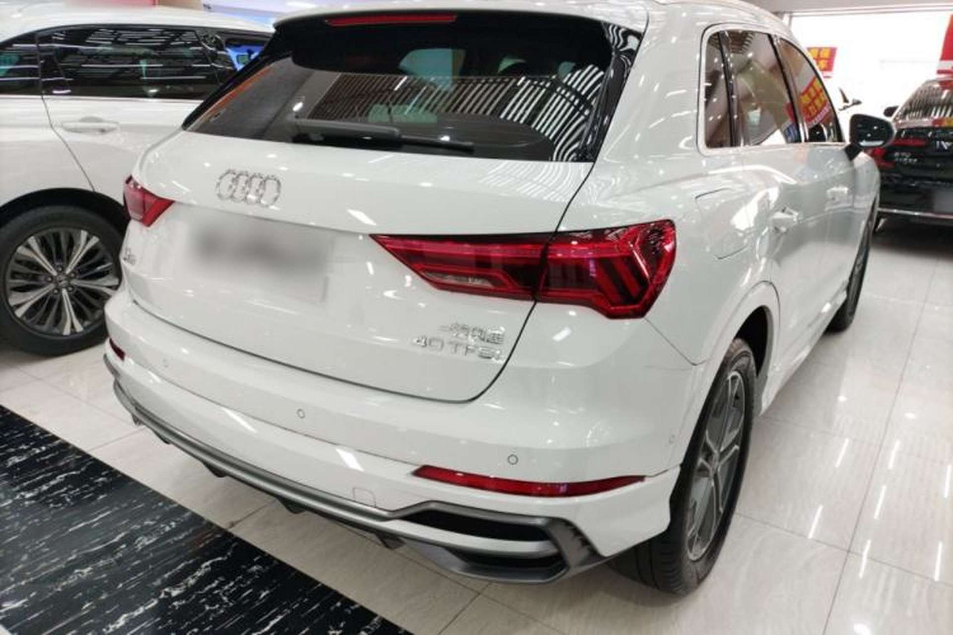 Used Audi Q3 2021 40 TFSI Fashion Dynamic Model Rear Right 45 Deg