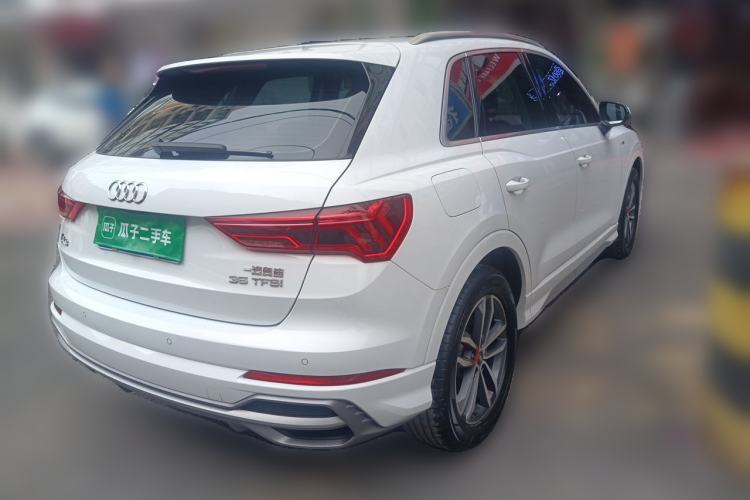 Used Audi Q3 2021 35 TFSI Progressive Dynamic Edition Rear Right 45 Deg