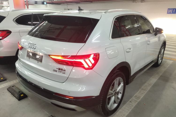 Used Audi Q3 2021 35 TFSI Fashionable and Elegant Model Rear Right 45 Deg