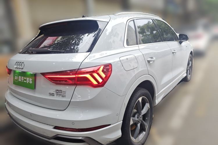 Used Audi Q3 2021 35 TFSI Fashion Dynamic Model Rear Right 45 Deg