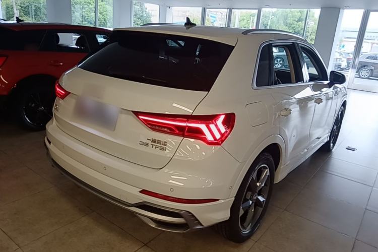 Used Audi Q3 2021 35 TFSI Fashion Dynamic Model Rear Right 45 Deg