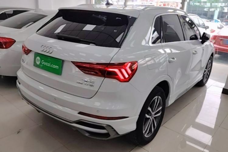 Used Audi Q3 2021 35 TFSI Progressive Dynamic Edition Rear Right 45 Deg