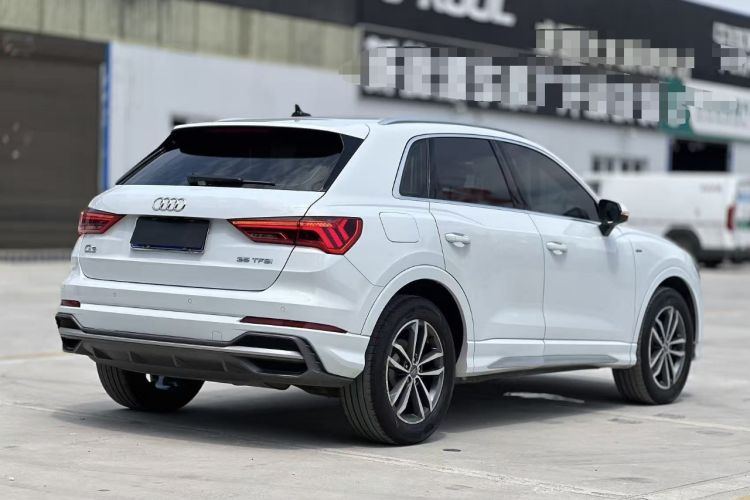 Used Audi Q3 2021 35 TFSI Progressive Dynamic Edition Rear Right 45 Deg