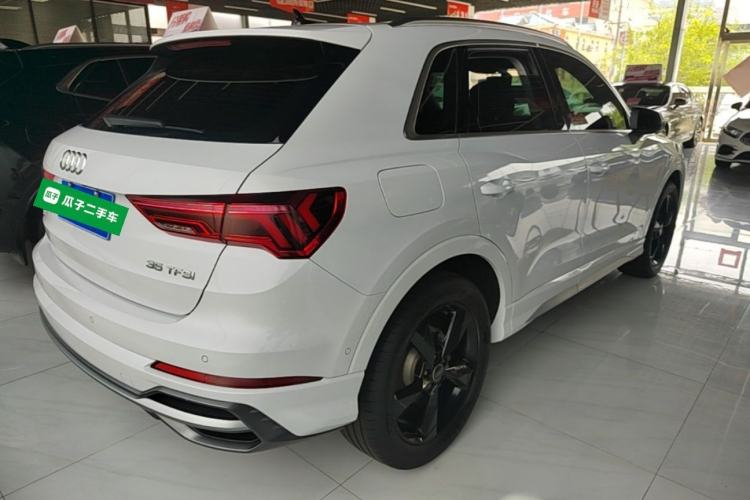 Used Audi Q3 2021 35 TFSI Fashion Dynamic Model Rear Right 45 Deg