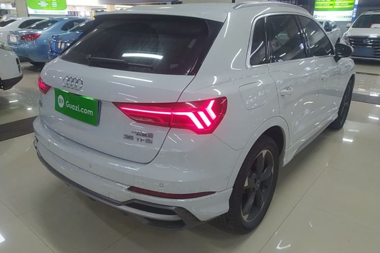 Used Audi Q3 2021 35 TFSI Fashion Dynamic Model Rear Right 45 Deg