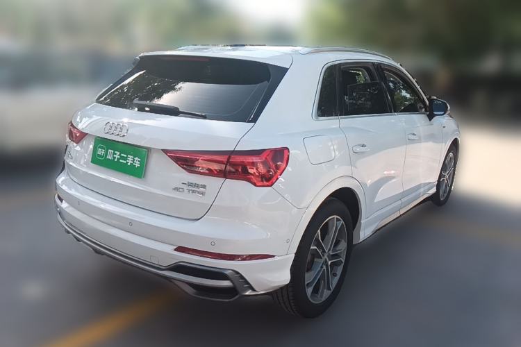 Used Audi Q3 2021 40 TFSI Fashion Dynamic Model Rear Right 45 Deg