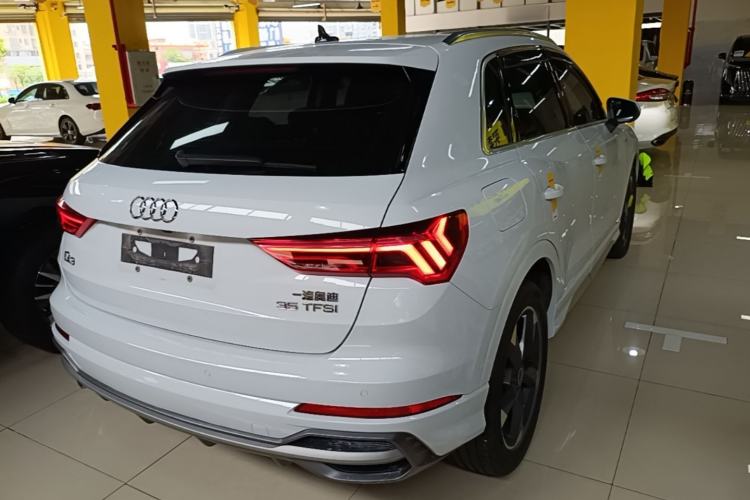Used Audi Q3 2021 35 TFSI Fashion Dynamic Model Rear Right 45 Deg