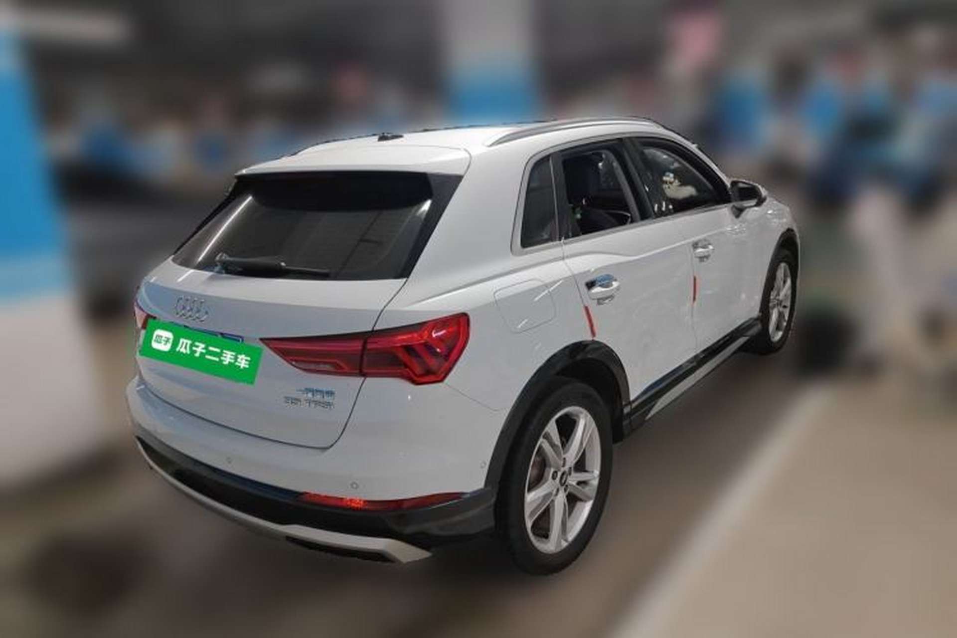 Used Audi Q3 2021 35 TFSI Fashionable and Elegant Model Rear Right 45 Deg