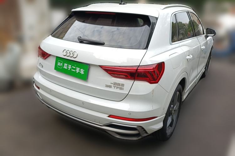 Used Audi Q3 2021 35 TFSI Fashion Dynamic Model Rear Right 45 Deg