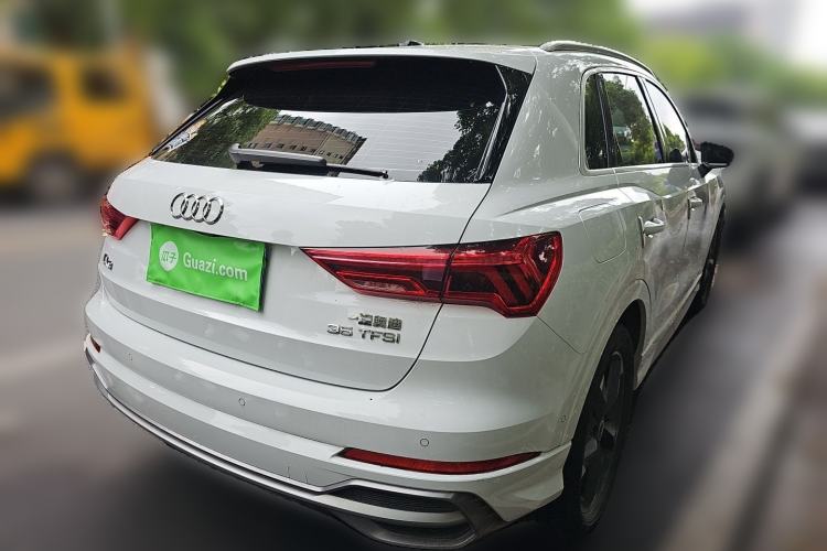 Used Audi Q3 2021 35 TFSI Fashion Dynamic Model Rear Right 45 Deg