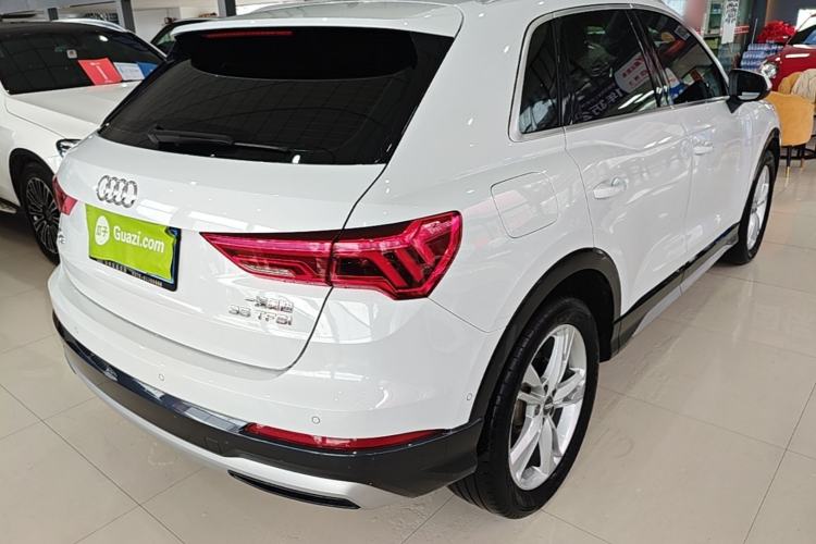 Used Audi Q3 2021 35 TFSI Fashionable and Elegant Model Rear Right 45 Deg