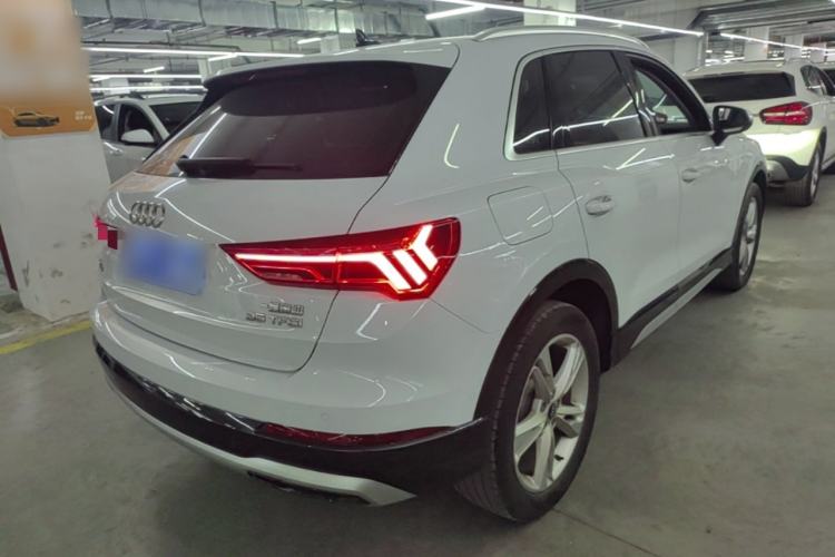 Used Audi Q3 2021 35 TFSI Fashionable and Elegant Model Rear Right 45 Deg