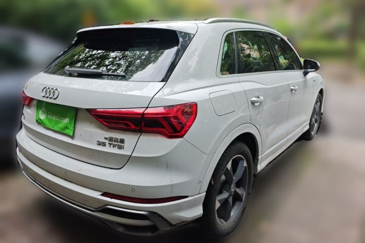 Used Audi Q3 2021 35 TFSI Fashionable and Elegant Model Rear Right 45 Deg