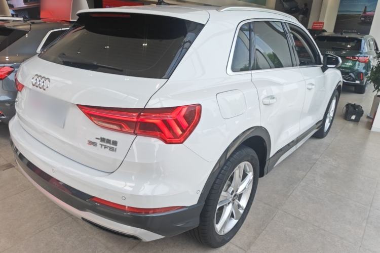 Used Audi Q3 2021 35 TFSI Fashionable and Elegant Model Rear Right 45 Deg