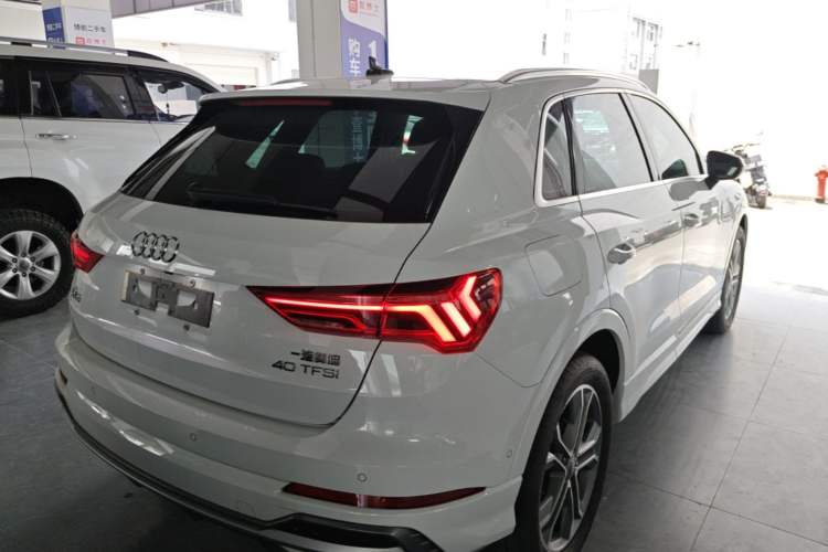 Used Audi Q3 2021 40 TFSI Fashion Dynamic Model Rear Right 45 Deg