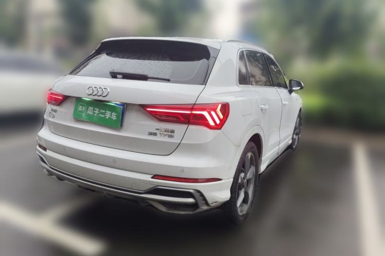 Used Audi Q3 2021 35 TFSI Fashion Dynamic Model Rear Right 45 Deg