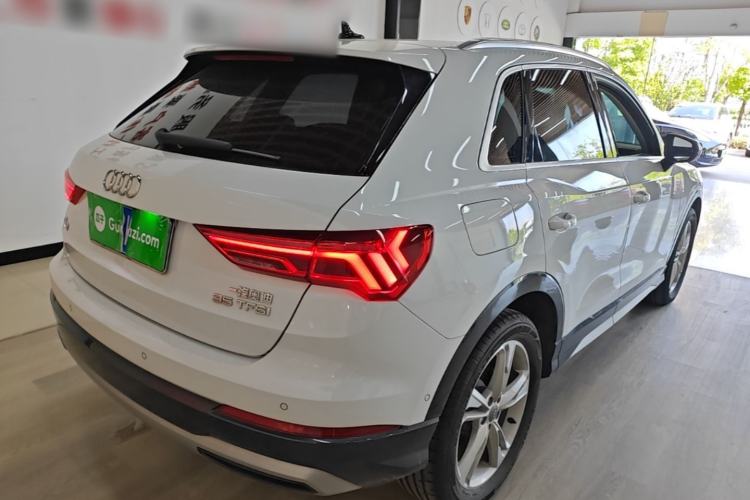 Used Audi Q3 2021 35 TFSI Fashionable and Elegant Model Rear Right 45 Deg