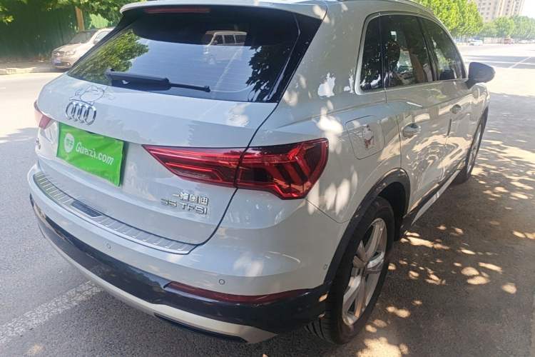 Used Audi Q3 2021 35 TFSI Fashionable and Elegant Model Rear Right 45 Deg