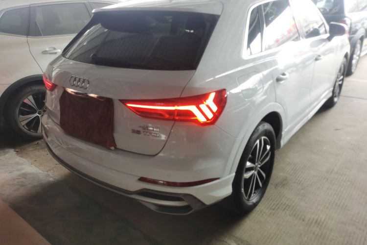 Used Audi Q3 2021 35 TFSI Progressive Dynamic Edition Rear Right 45 Deg