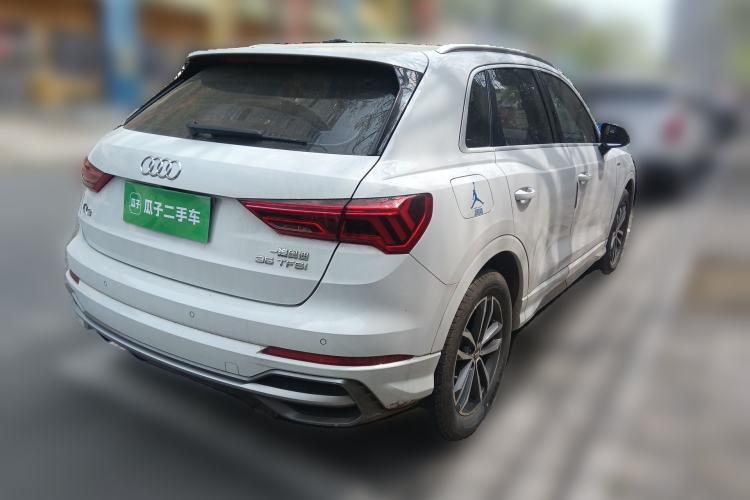 Used Audi Q3 2021 35 TFSI Progressive Dynamic Edition Rear Right 45 Deg
