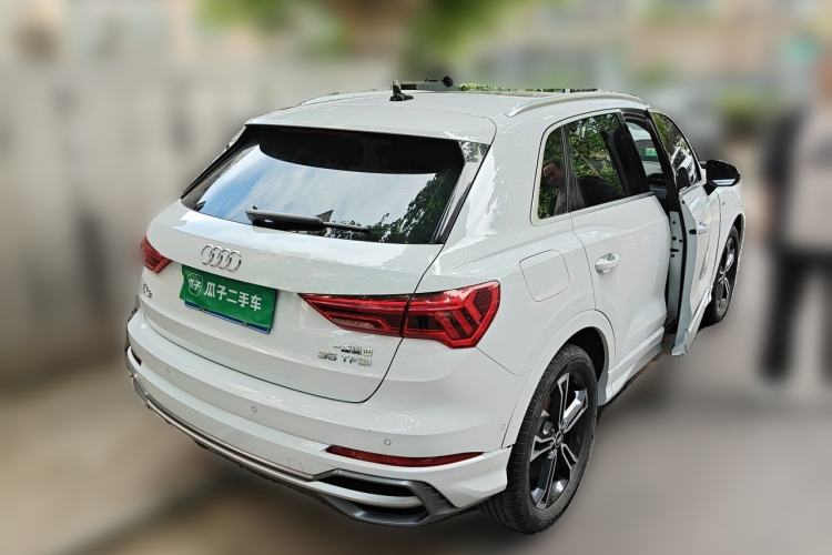 Used Audi Q3 2021 35 TFSI Progressive Dynamic Edition Rear Right 45 Deg