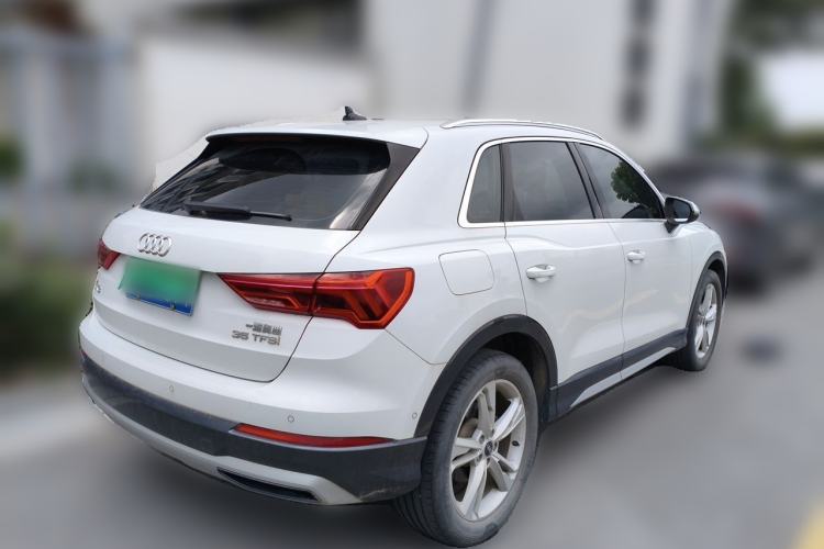 Used Audi Q3 2021 35 TFSI Fashionable and Elegant Model Rear Right 45 Deg