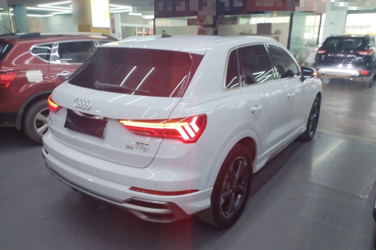 Used Audi Q3 2021 35 TFSI Fashion Dynamic Model Rear Right 45 Deg