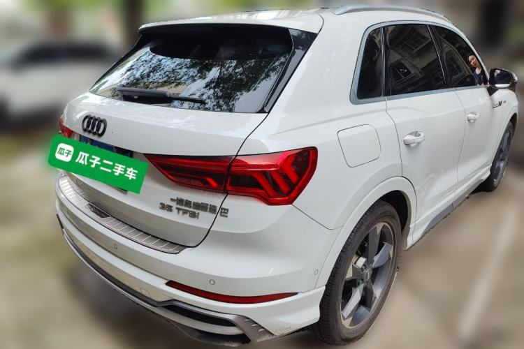 Used Audi Q3 2021 35 TFSI Fashion Dynamic Model Rear Right 45 Deg