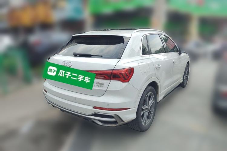 Used Audi Q3 2021 40 TFSI Fashion Dynamic Model Rear Right 45 Deg