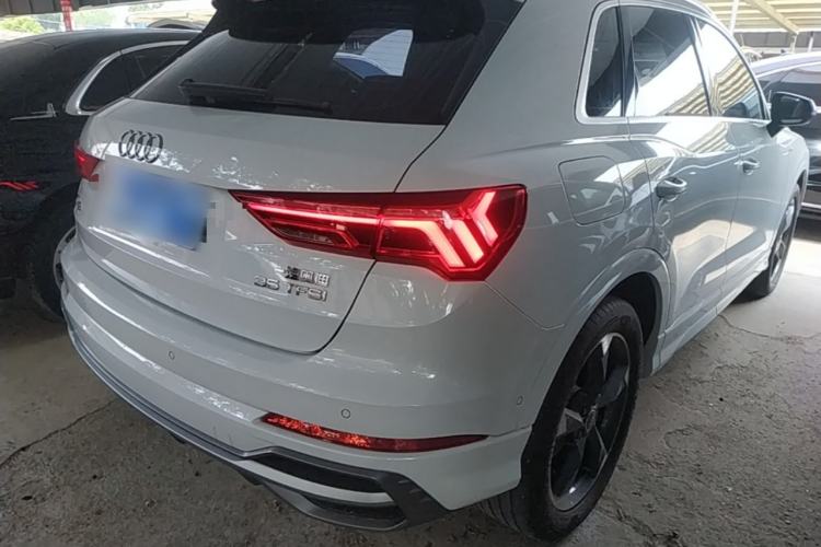 Used Audi Q3 2021 35 TFSI Fashion Dynamic Model Rear Right 45 Deg