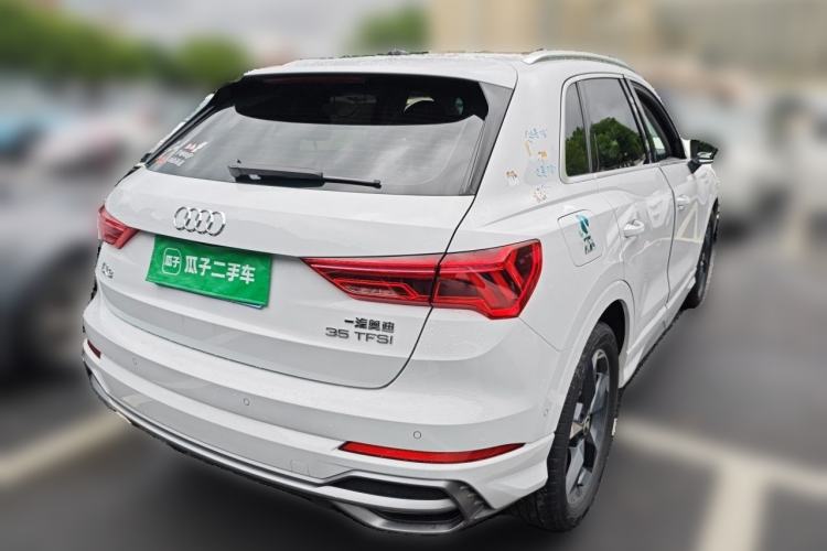 Used Audi Q3 2021 35 TFSI Fashion Dynamic Model Rear Right 45 Deg