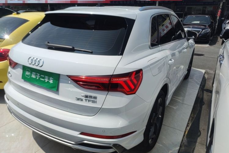 Used Audi Q3 2021 35 TFSI Fashion Dynamic Model Rear Right 45 Deg