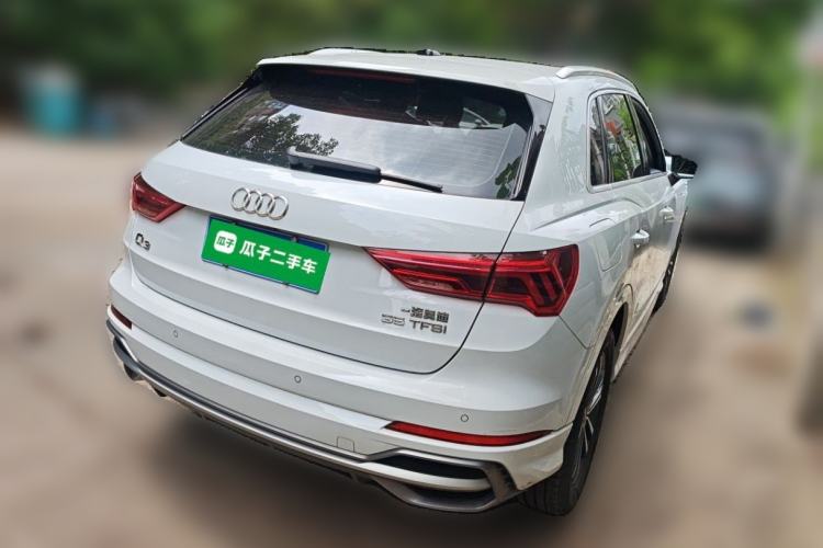 Used Audi Q3 2021 35 TFSI Progressive Dynamic Edition Rear Right 45 Deg