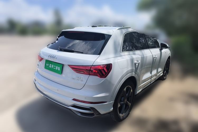 Used Audi Q3 2021 35 TFSI Fashion Dynamic Model Rear Right 45 Deg
