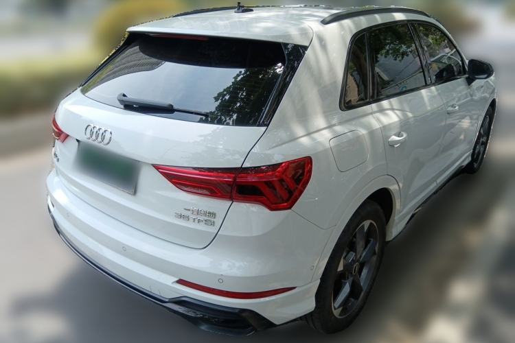 Used Audi Q3 2021 35 TFSI Fashion Dynamic Model Rear Right 45 Deg