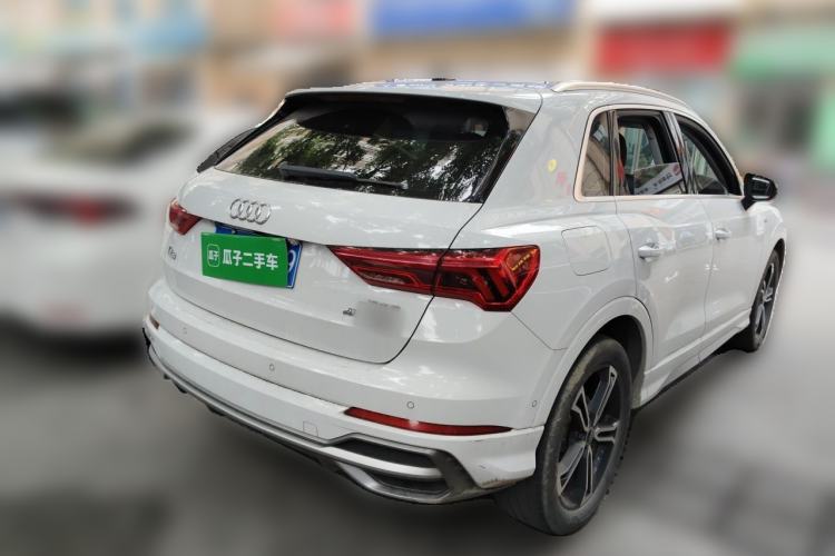 Used Audi Q3 2021 45 TFSI quattro Luxury Dynamic Model Rear Right 45 Deg