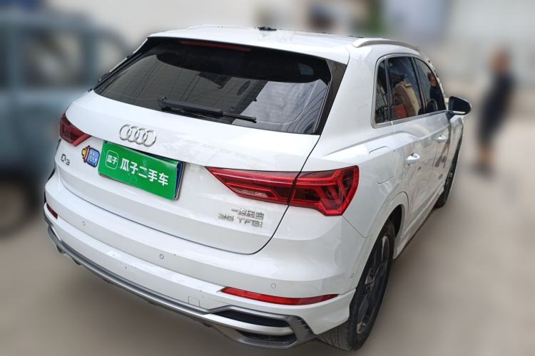 Used Audi Q3 2021 35 TFSI Fashion Dynamic Model Rear Right 45 Deg