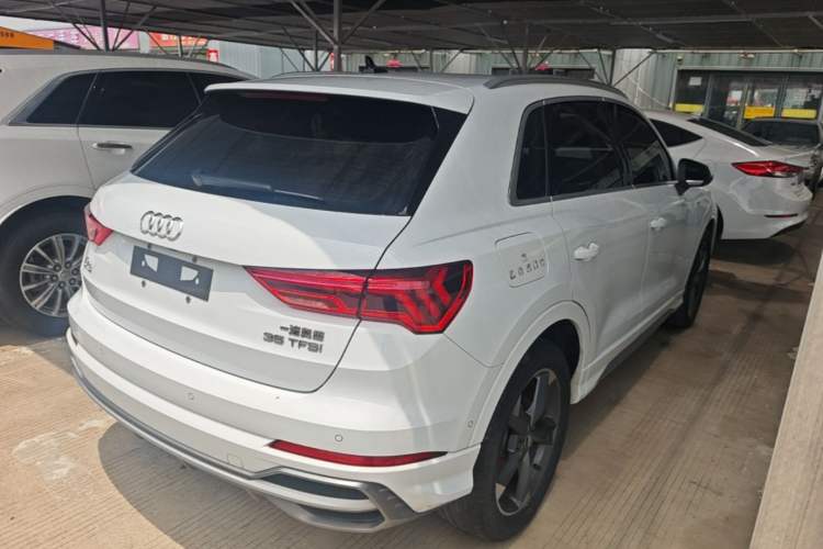 Used Audi Q3 2021 35 TFSI Fashion Dynamic Model Rear Right 45 Deg