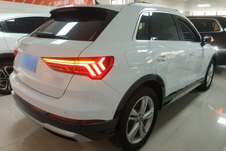 Used Audi Q3 2021 35 TFSI Fashionable and Elegant Model Rear Right 45 Deg