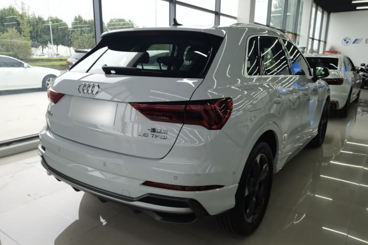 Used Audi Q3 2021 35 TFSI Fashion Dynamic Model Rear Right 45 Deg
