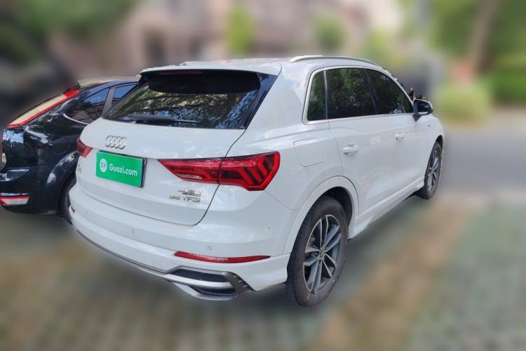 Used Audi Q3 2021 35 TFSI Progressive Dynamic Edition Rear Right 45 Deg
