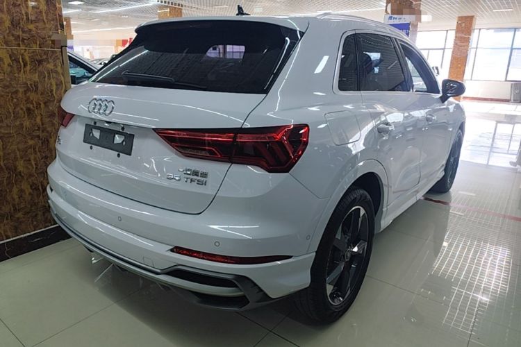 Used Audi Q3 2021 35 TFSI Fashion Dynamic Model Rear Right 45 Deg