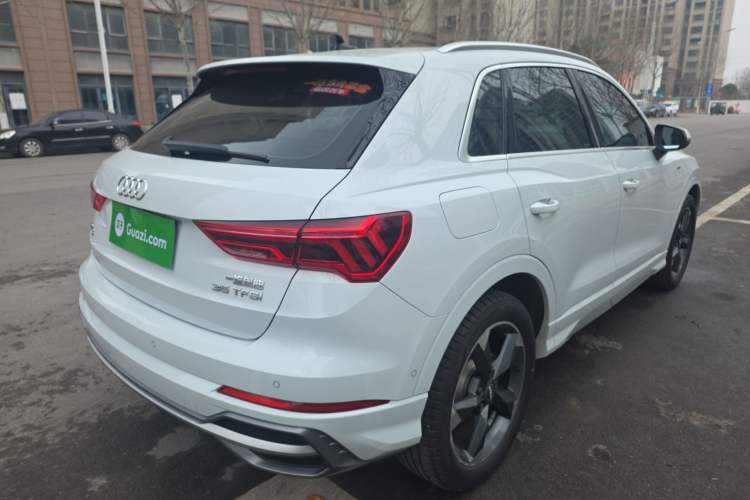 Used Audi Q3 2021 35 TFSI Fashion Dynamic Model Rear Right 45 Deg