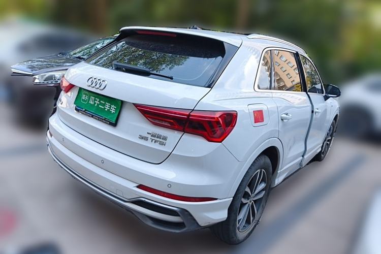 Used Audi Q3 2021 35 TFSI Progressive Dynamic Edition Rear Right 45 Deg