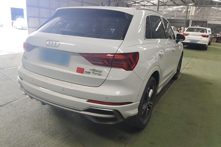 Used Audi Q3 2021 35 TFSI Fashion Dynamic Model Rear Right 45 Deg