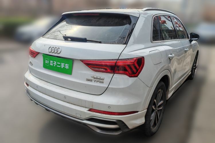 Used Audi Q3 2021 35 TFSI Progressive Dynamic Edition Rear Right 45 Deg